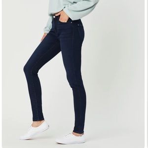 Mavi Jeans Alissa High Rise Skinny Stretch Dark Blue 27